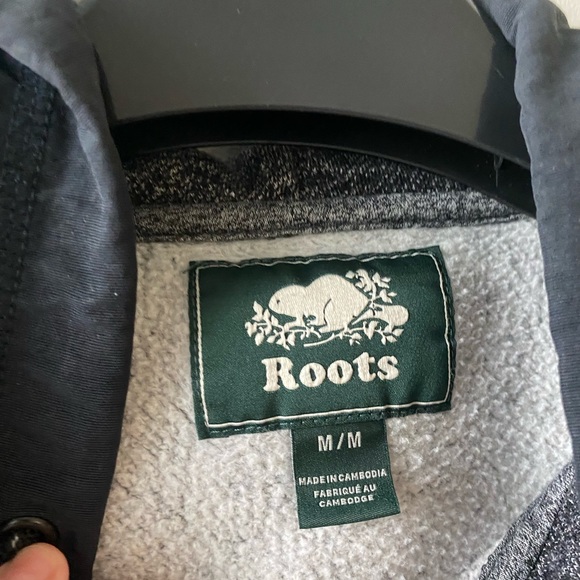 ROOTS ZIP SWEATER - M - Picture 3 of 5